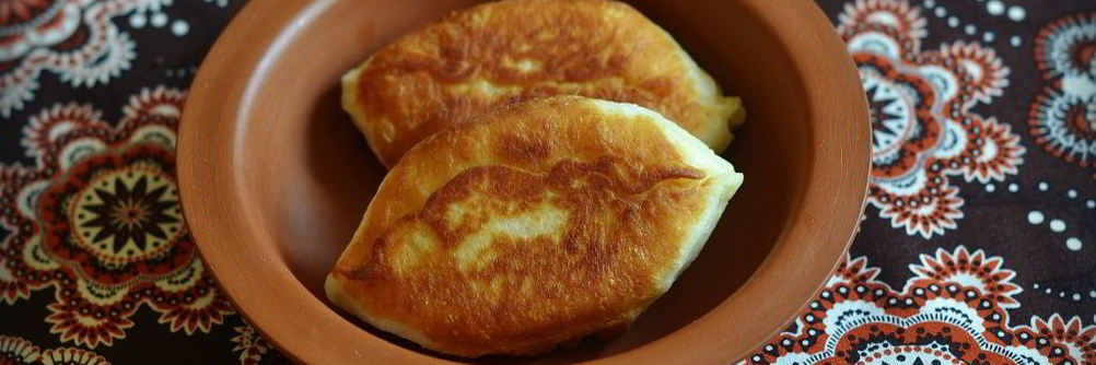 Жареные пирожки с картошкой