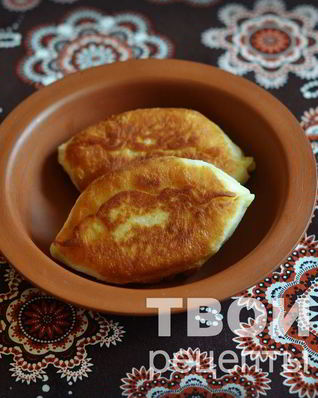 Жареные пирожки с картошкой