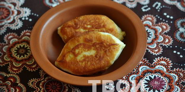 жареные пирожки с картошкой