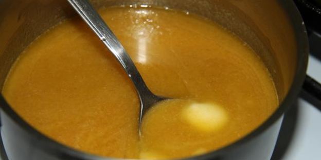 апельсиновый брауни с грецкими орехами