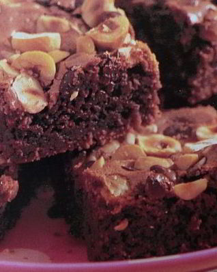 Брауни с арахисом
