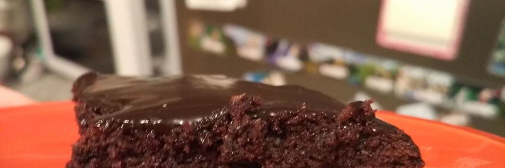 Брауни с бананом