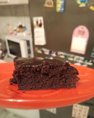 Брауни с бананом