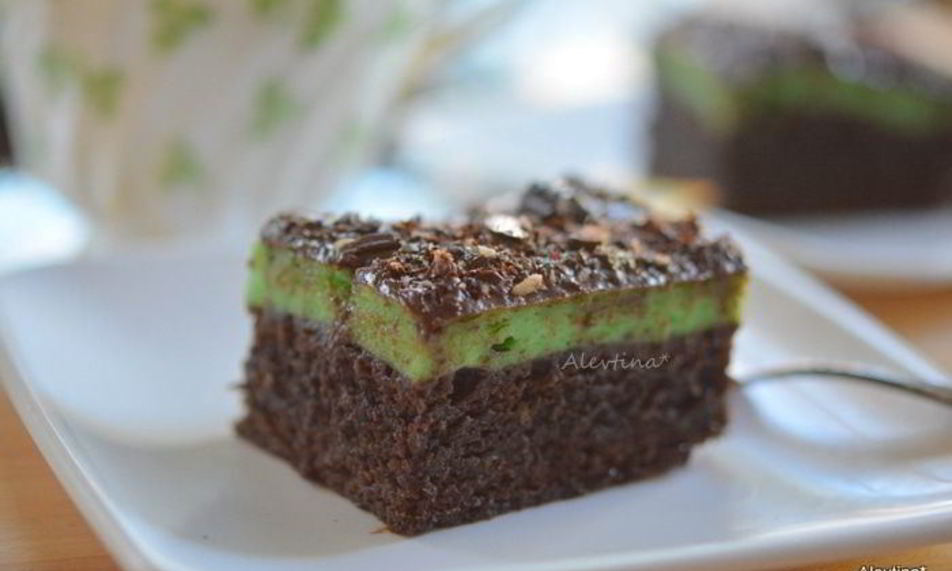 Рецепт брауни с мятным вкусом