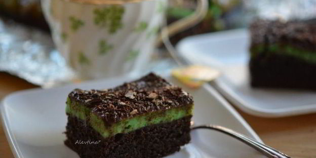 брауни с мятным вкусом