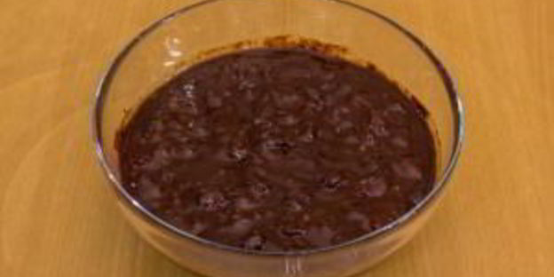 брауни с вишней