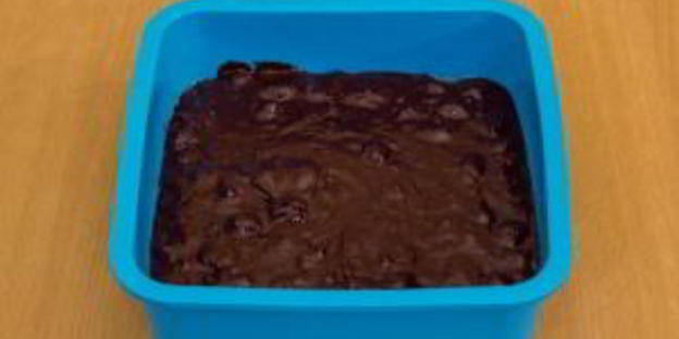 брауни с вишней