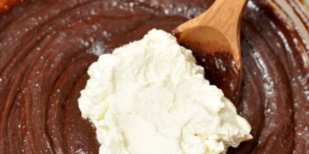 брауниз с маскарпоне и ганашем