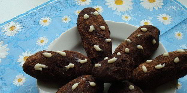 домашнее пирожное картошка