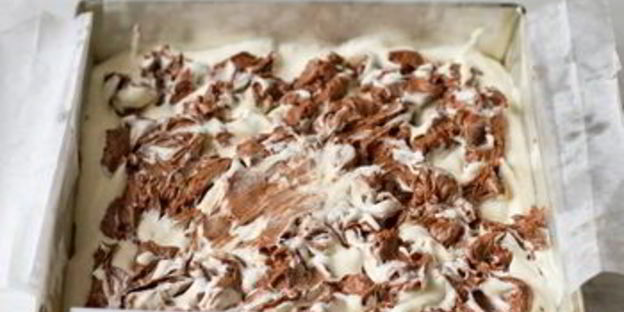 кофейные брауни с маскарпоне