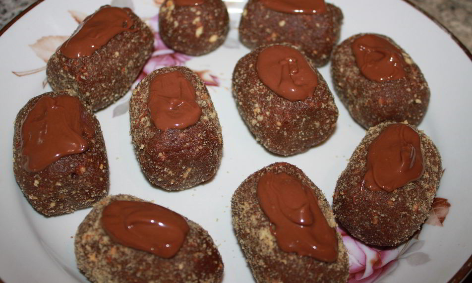 Рецепт пирожного картошка с шоколадом