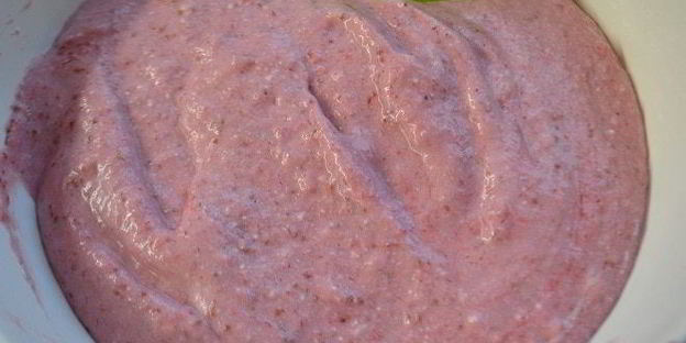 пирожное клубничный рассвет