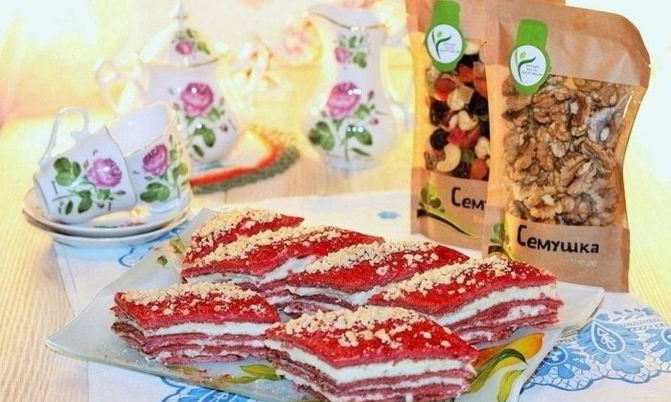 Рецепт пирожного красный бархат