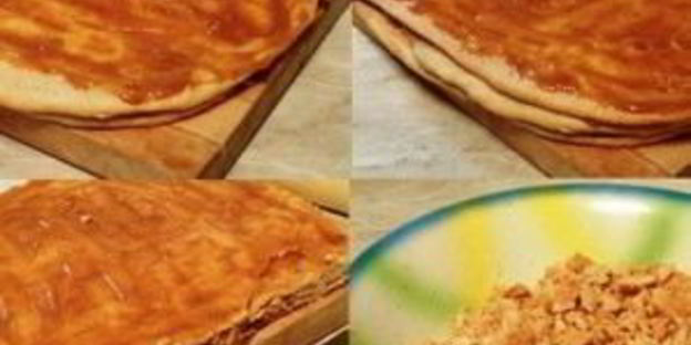 пирожное с вареной сгущенкой