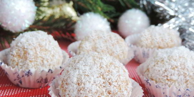 пирожное снежки