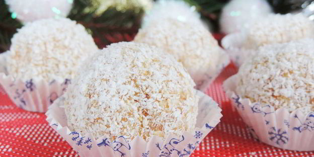 пирожное снежки