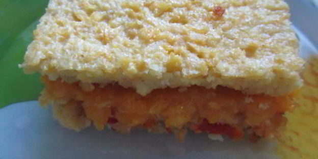 пирожное солнечное из кукурузных хлопьев