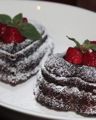 Пирожное в микроволновке