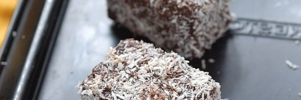 Пирожные Ламингтон