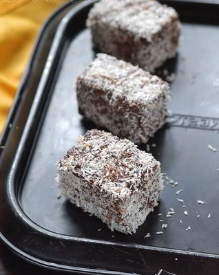 Пирожные Ламингтон