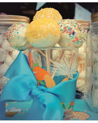 Пирожные на палочке