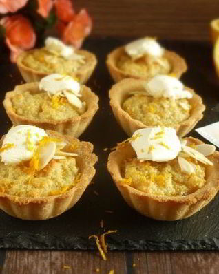 Пирожные с франжипаном