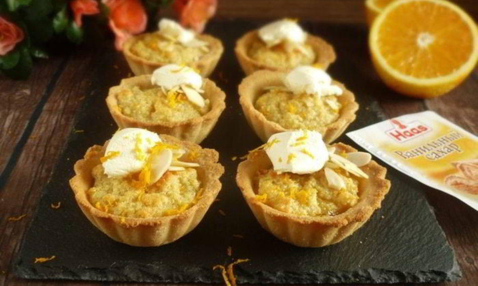 Рецепт пирожных с франжипаном