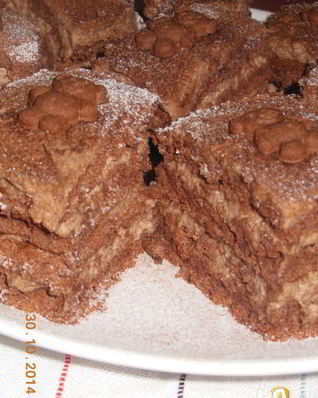 Шоколадное пирожное Ангельское