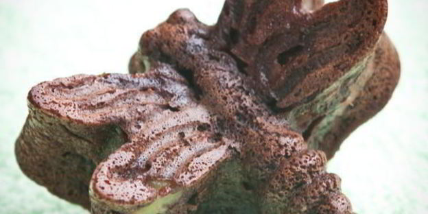 шоколадные пирожные с бананом