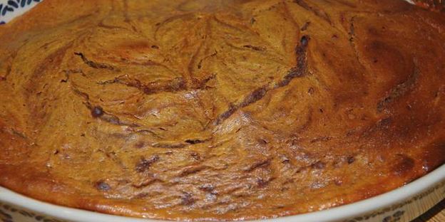 тыквенно-шоколадный брауни