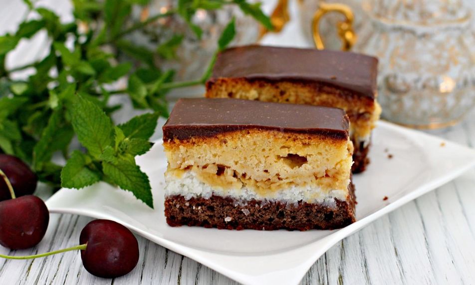 Рецепт яблочно кокосового пирожного