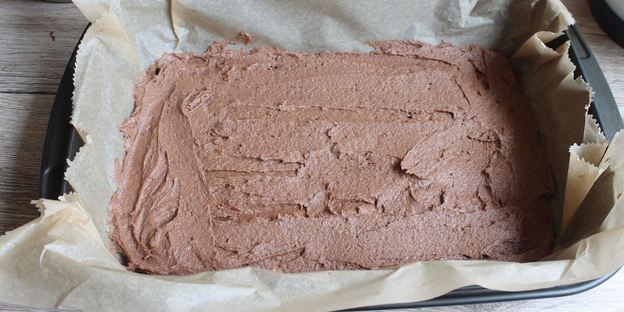 яблочно кокосовoе пирожное