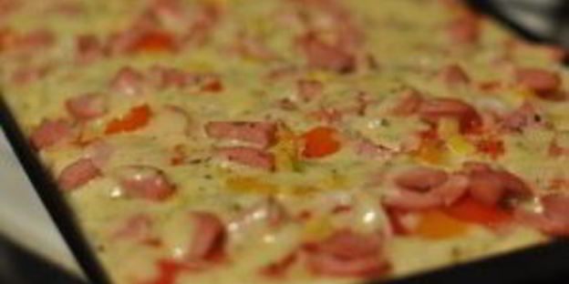 быстрая пицца на кефире