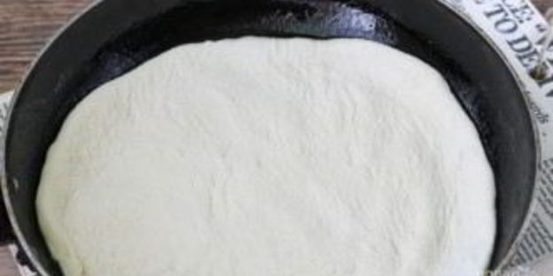 домашняя пицца на тонком тесте