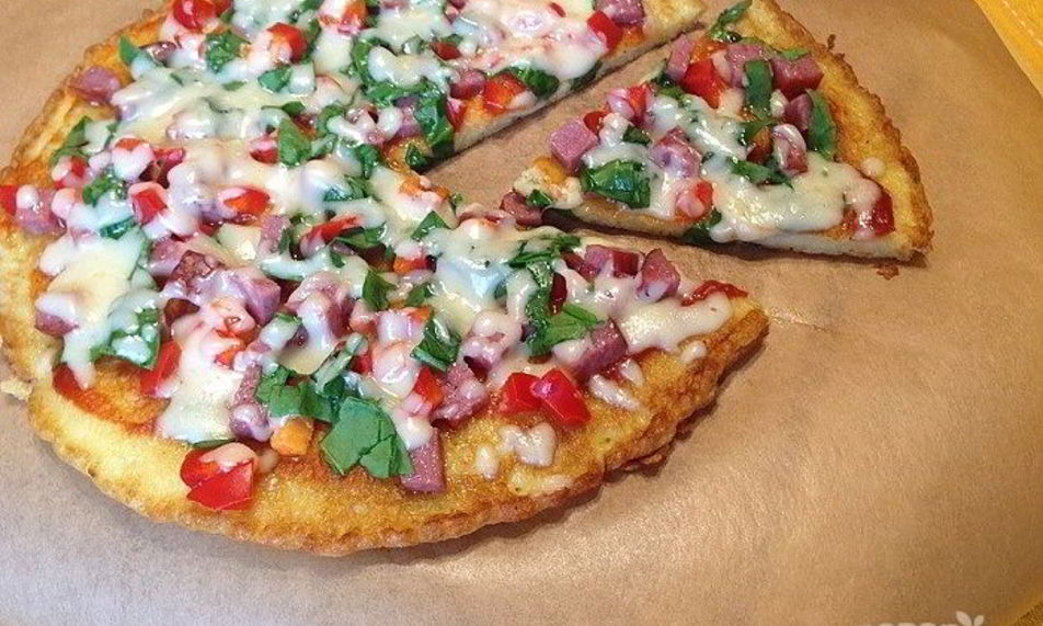 Рецепт картофельной пиццы на сковороде