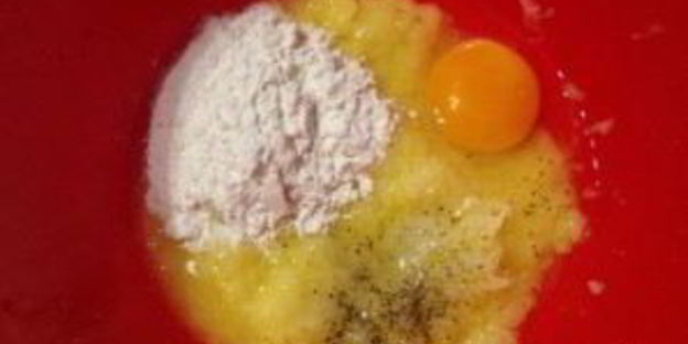 картофельная пицца на сковороде