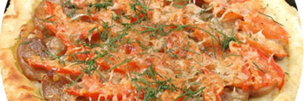 Картофельная пицца