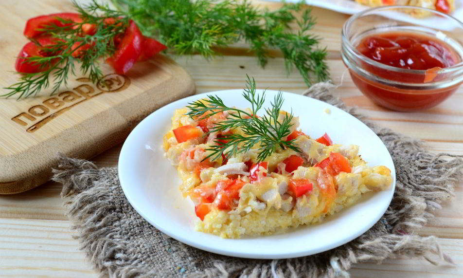 Рецепт нежнейшей пиццы без муки