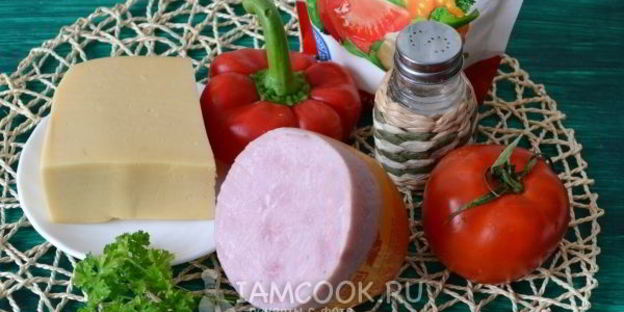 новогодняя пицца петушок