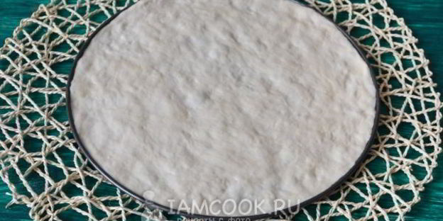 новогодняя пицца петушок