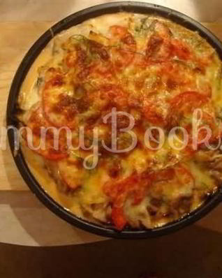 Пицца баклажанная