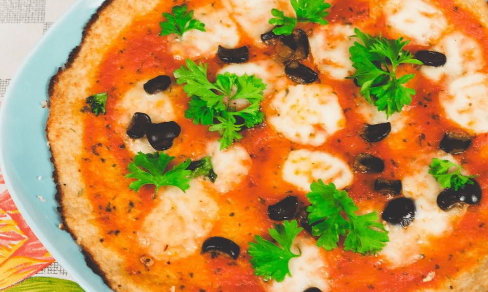 Рецепт пиццы без теста на цветной капусте