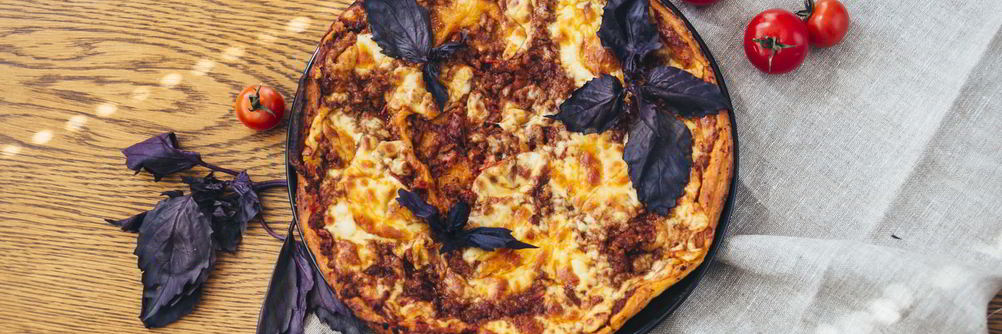 Пицца болоньезе