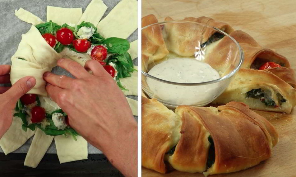 Рецепт пиццы из готового теста