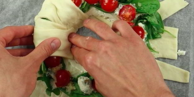 пицца из готового теста