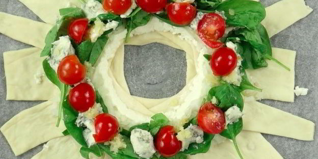 пицца из готового теста