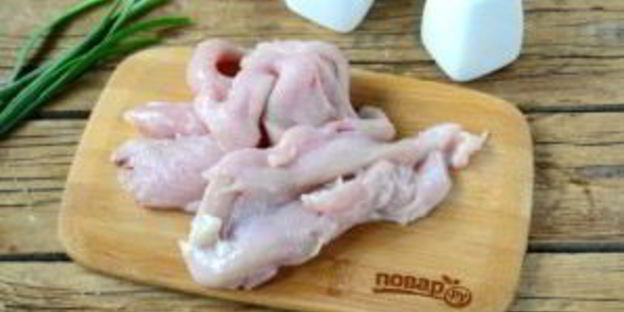 пицца из куриного филе с сыром и брокколи