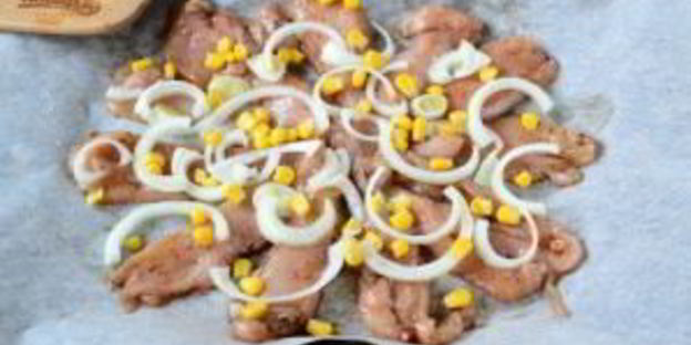 пицца из куриного филе с сыром и брокколи