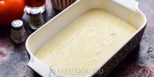 пицца из жидкого теста в духовке