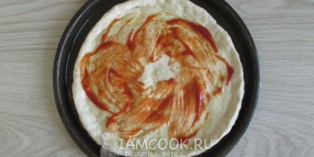 пицца карбонара